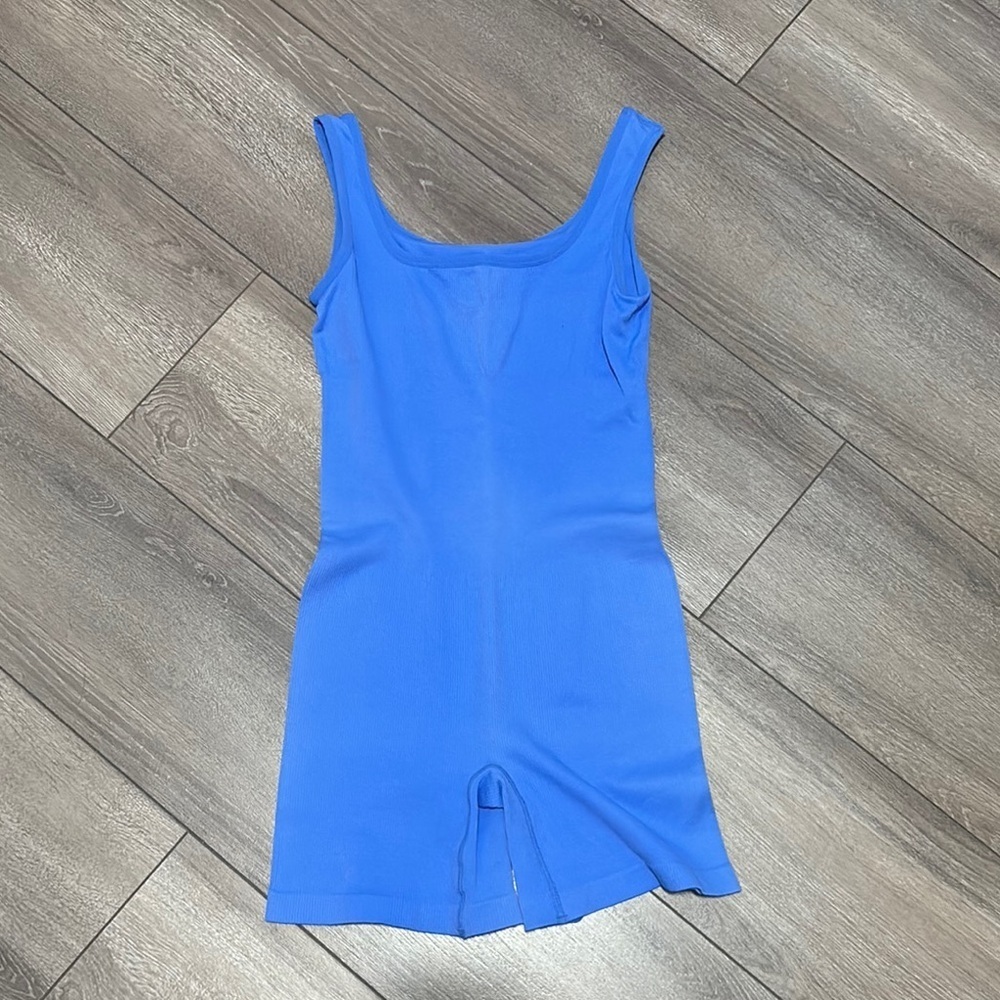 SHEIN Blue Shapewear Intimates with Scoop Neckline MM159